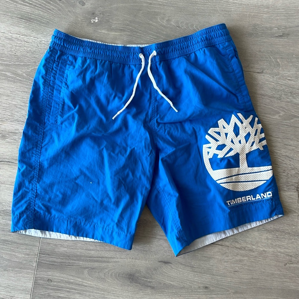 Men’s Blue timberland swim shorts - Small